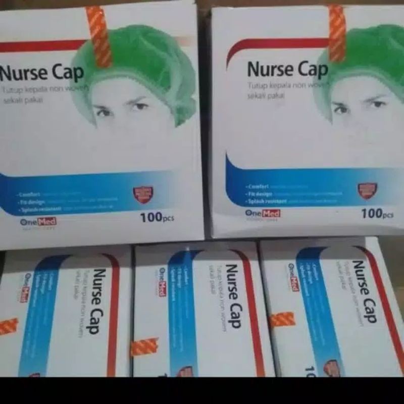 Nurse Cap Onemed Hijau