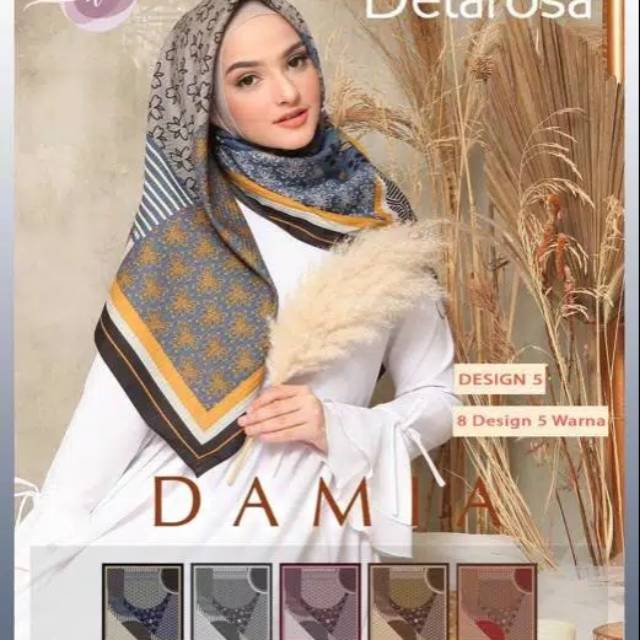 Segiempat motif Damia
