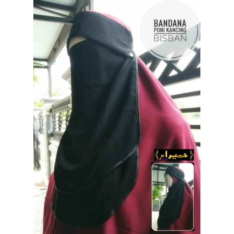 Bandana Poni Kancing