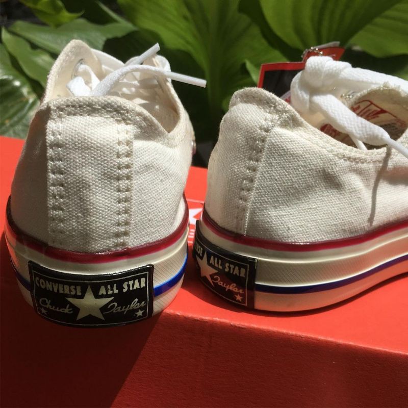 converse 70s low white