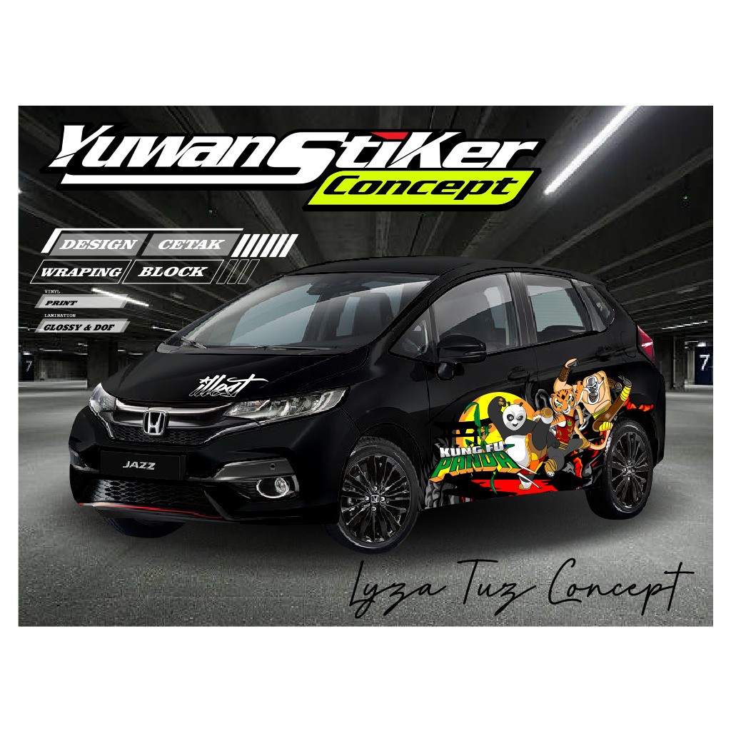 DECAL SEMI FULL SAMPING STICKER