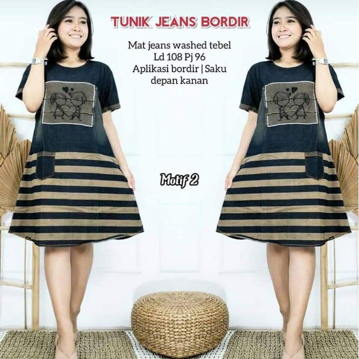 Tunik Jeans Boordir