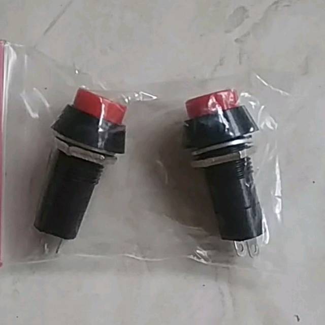 Saklar push on switch bulat