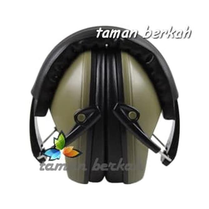 Krisbow Foldable Earmuff 30Db / Pelindung Kebisingan