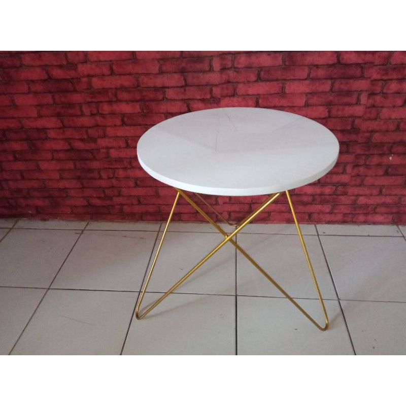 Meja Minimalis Bulat