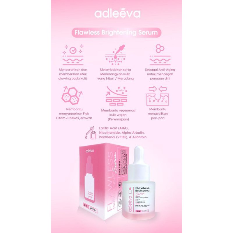 SERUM FLAWLESS BRIGHTENING (PACKAGING OLD)