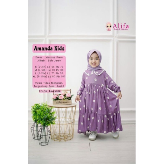 GAMIS ANAK AMANDA