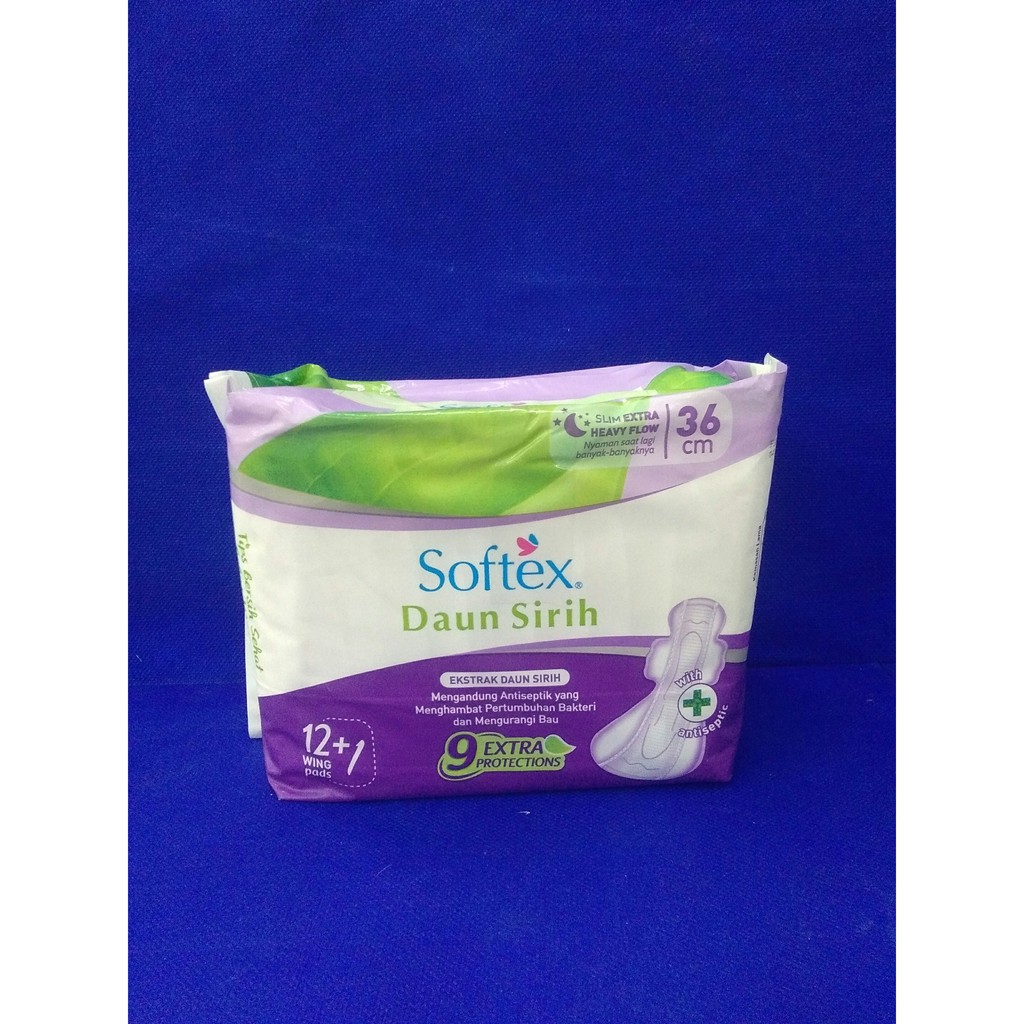 Softex Daun Sirih Wing 36cm 12+1's