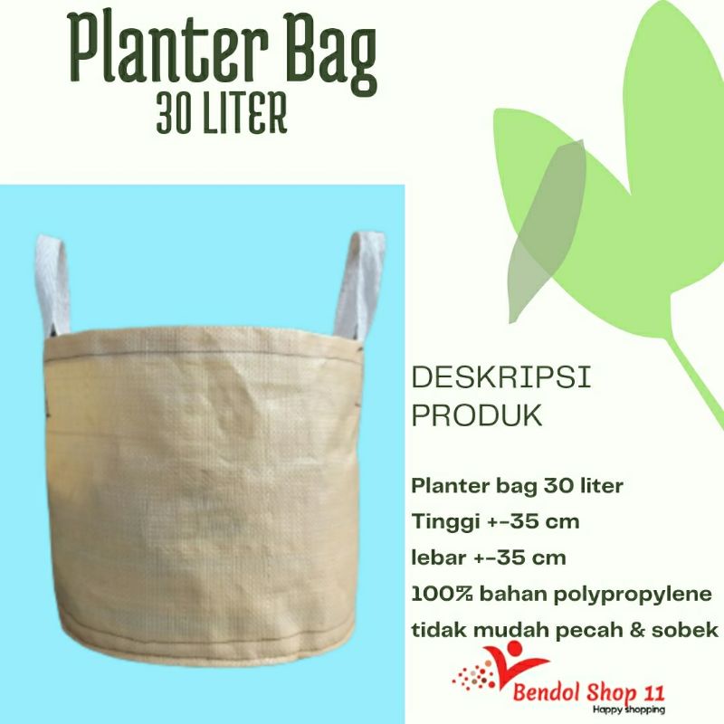 planterbag planter bag 30 liter