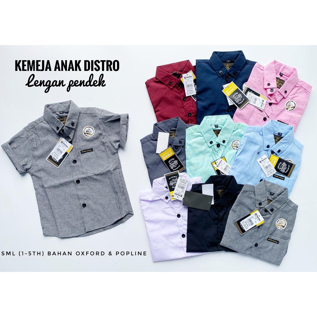 KEMEJA DISTRO ANAK PENDEK