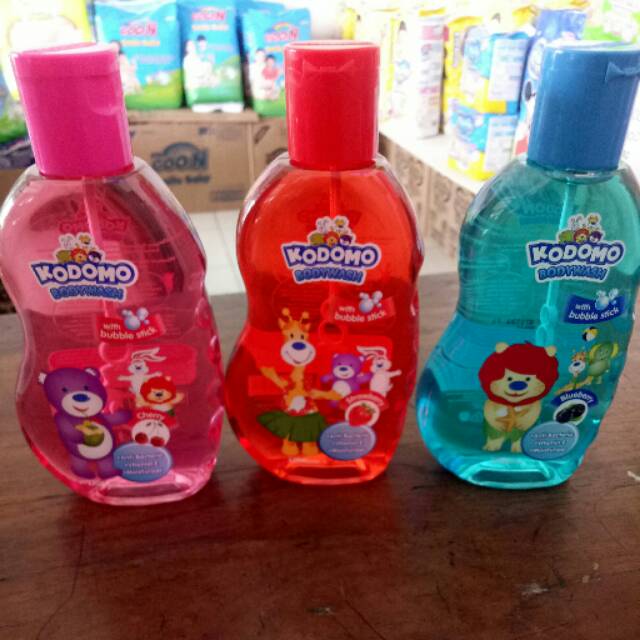 Kodomo bodywash with bubble stick
