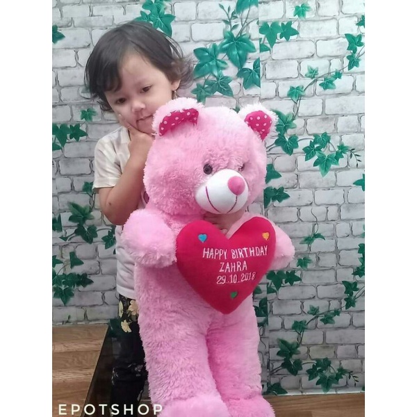 BONEKA TEDY BEAR LOVE