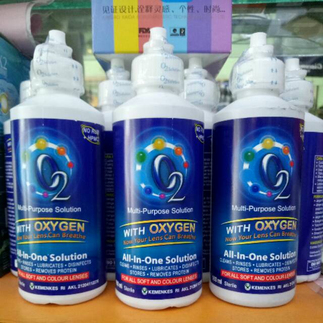 Cairan softlens o2 160ml