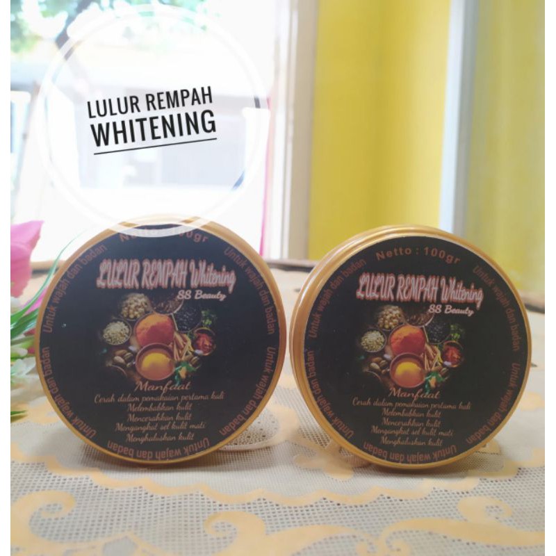 lulur rempah whitening