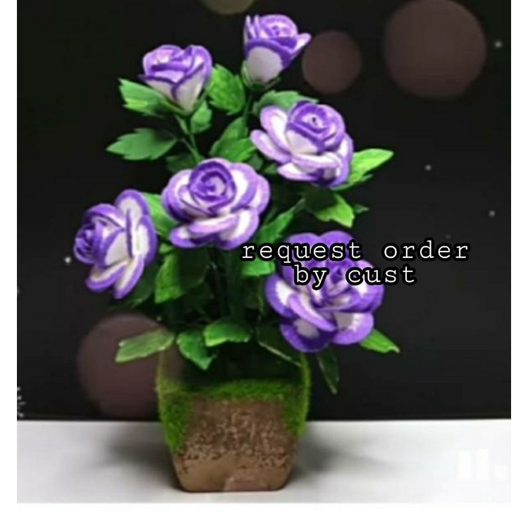 BUNGA HIAS DARI STEROFOAM REQUEST ORDER CUSTOMER