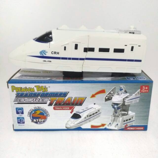 Mainan Kereta Jadi Robot
