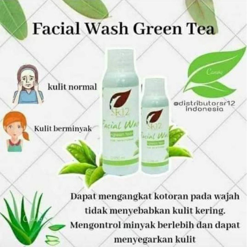 FACIAL WASH GREENTEA SR12
