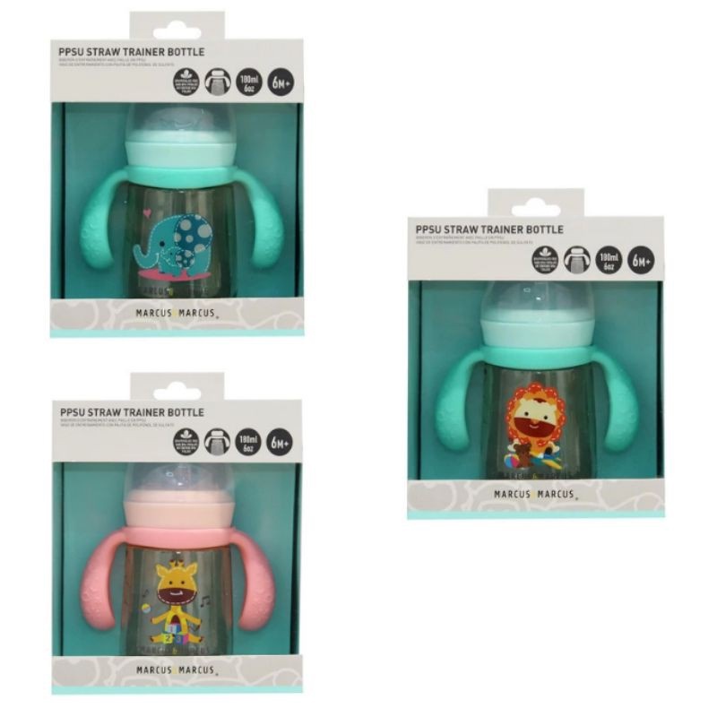 MARCUS&MARCUS PPSU STRAW TRAINER BOTTLE