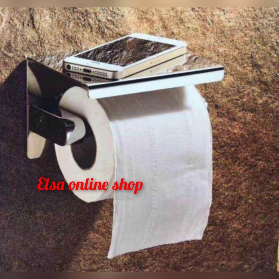 Tempat Tissue Stainless Tebal