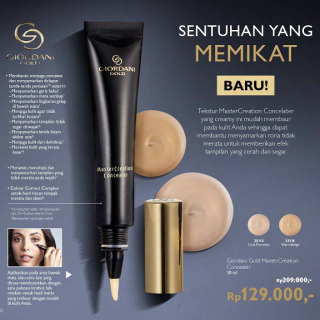 Giordani gold master creation concealer