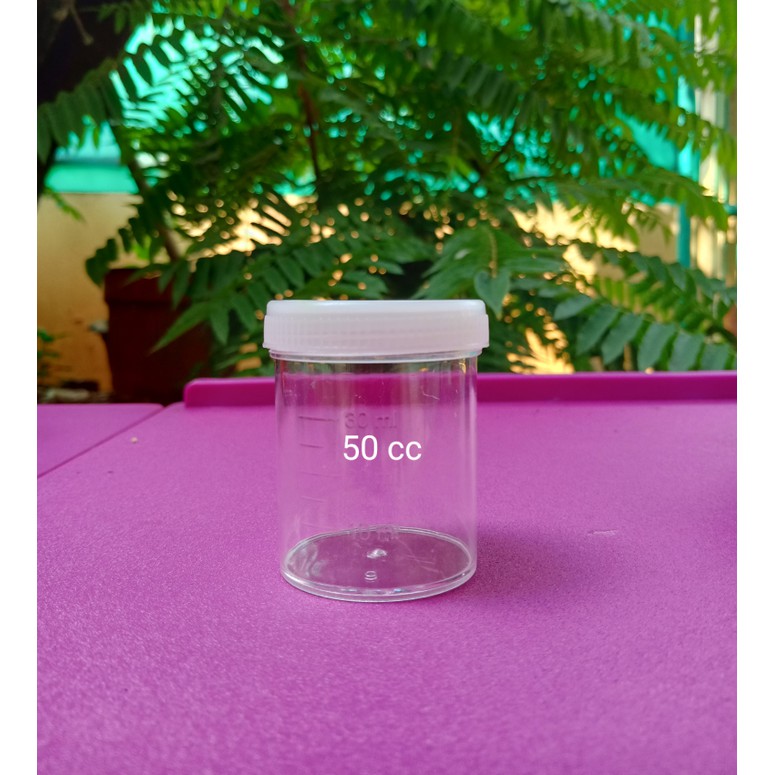 Cup slime/ Pot Plastik 50 cc