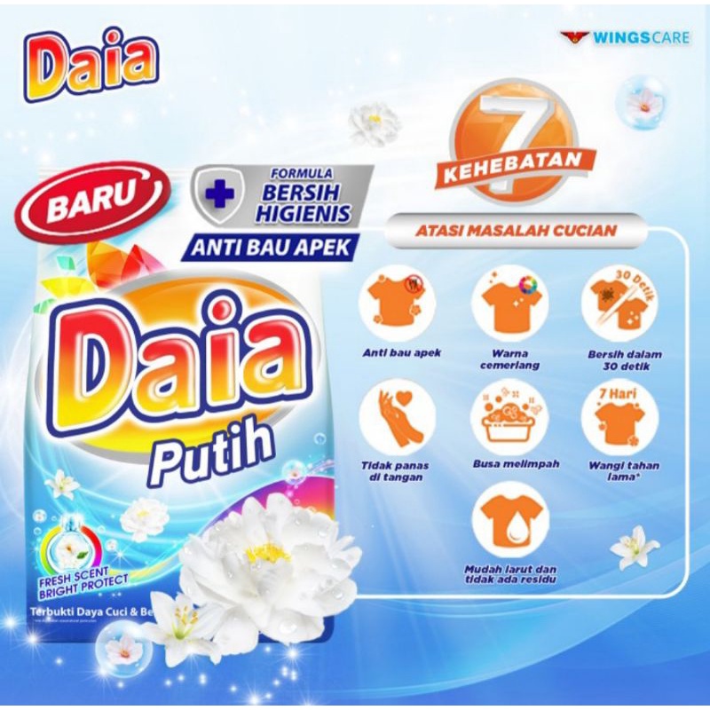 daia putih bubuk 280gr