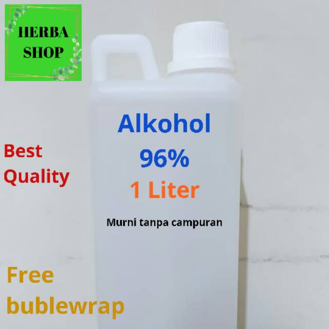 Termurah! ALKOHOL 96% 1L