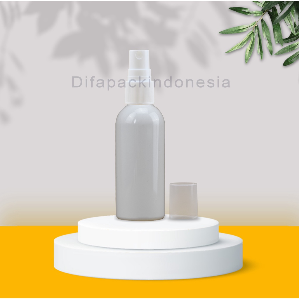 Botol pet 60ml spray putih2