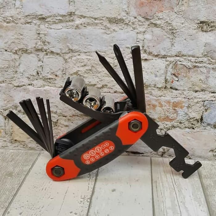 toolset 15 in 1 united merah