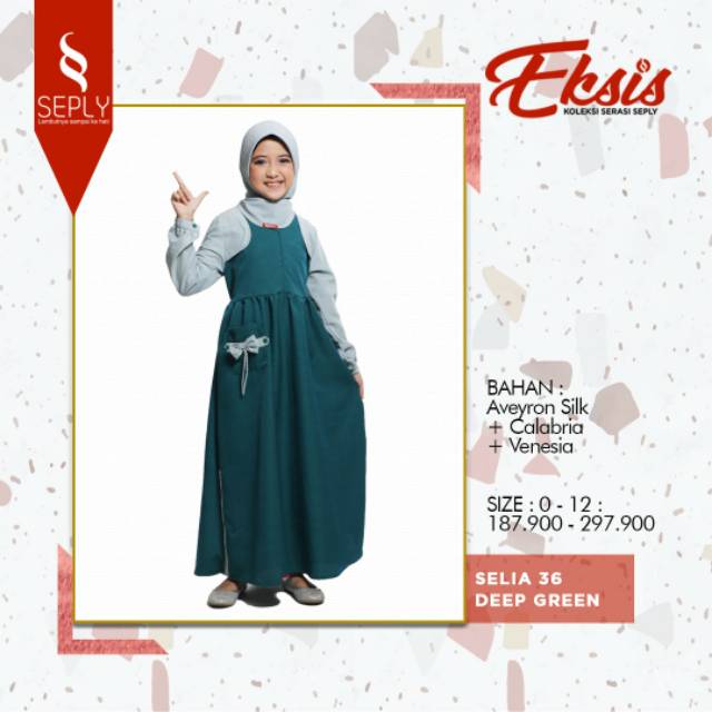 Selia 36 deep green