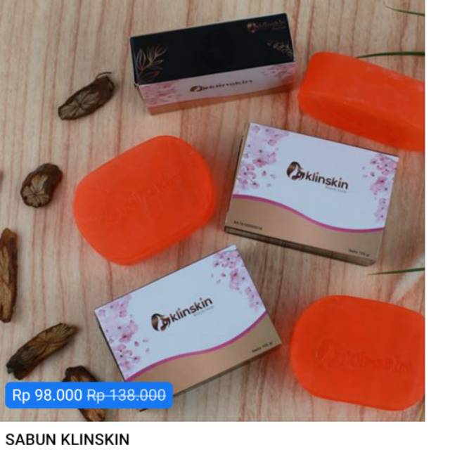Klinskin beauty soap