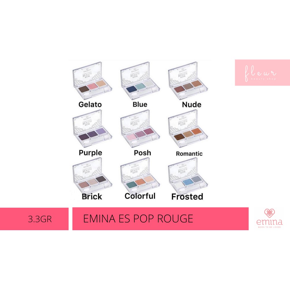 EMINA EYESHADOW POP ROUGE