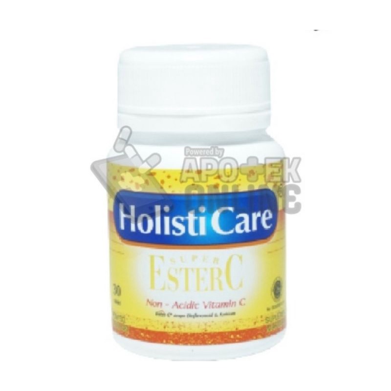 HolistiCare Super Ester C 1Botol isi 30 Tablet