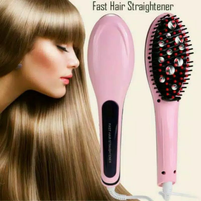 sisir pelurus rambut kecil