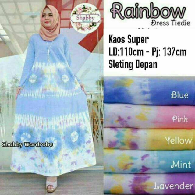 Gamis rainbow