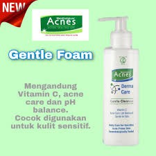 WAJIB CO EXTRA BUBBLE - Acnes Derma Care Gentle Cleanser 120g