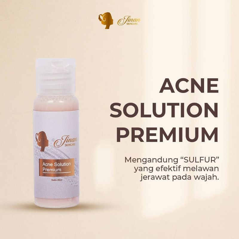 SOLUSI JERAWAT MEMBANDEL/ACNE SOLUTION PREMIUM