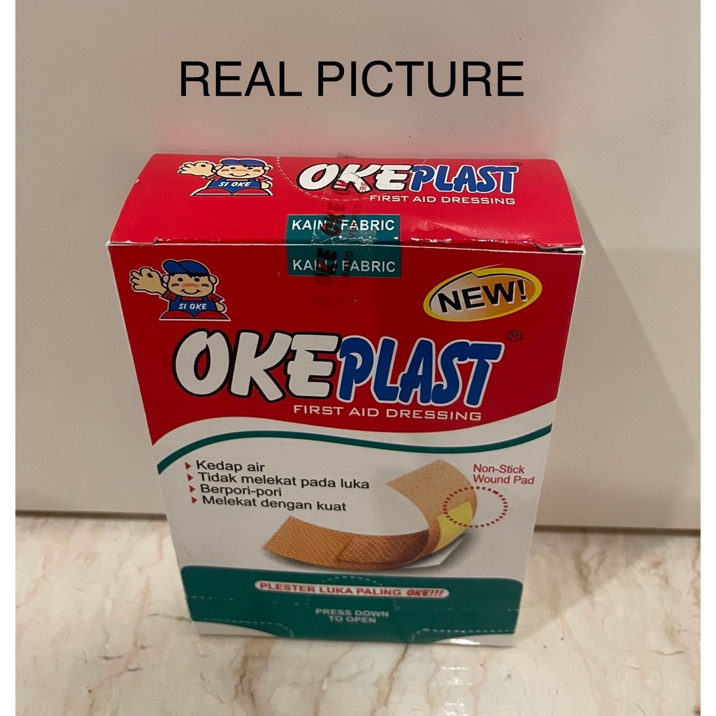 Plester Luka Okeplast 100 lembar