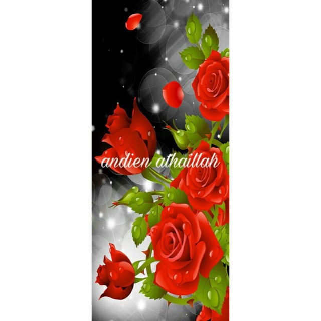 Stiker kulkas 2 pintu