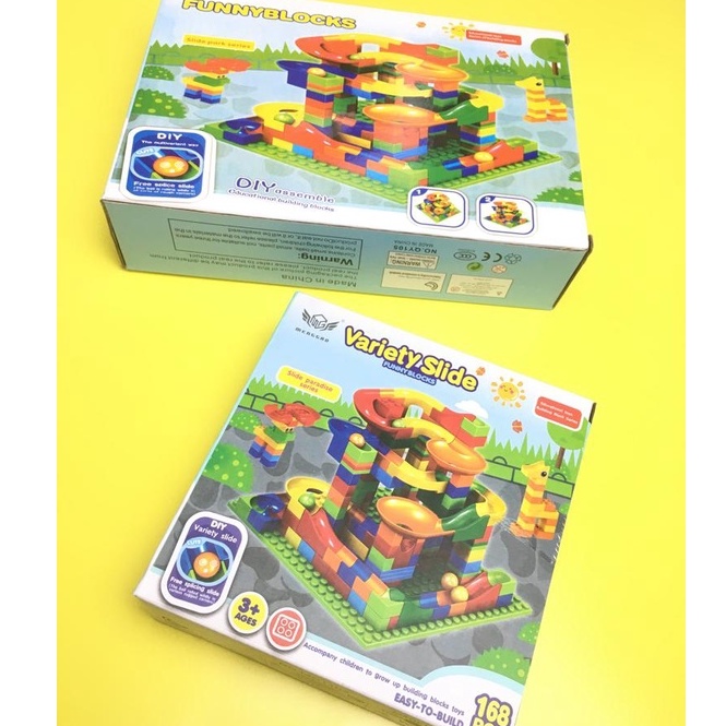 Stok Baru Funny Block CREATIVE BUILDING 76 pcs