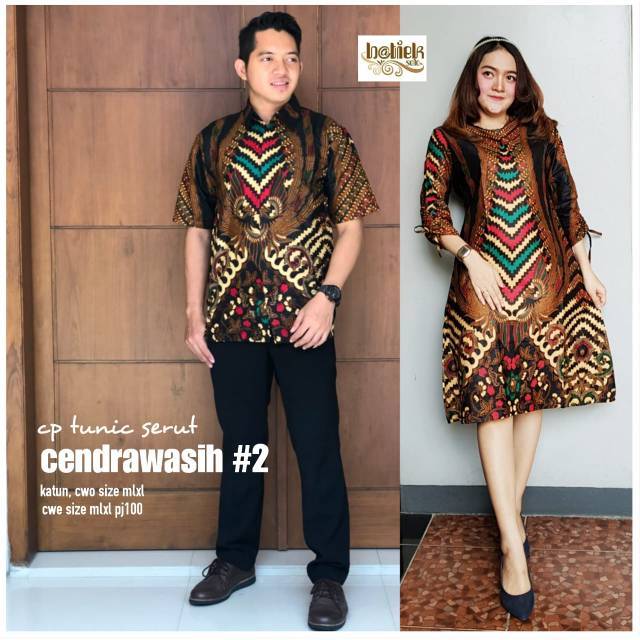 Couple tunik cendrawasih