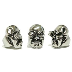 Jual Skullring Handmade Titanium Captain Hook Piretes Ring Diskon