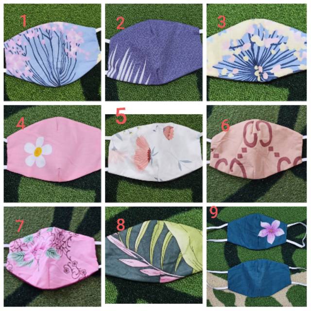 Masker 2lapis with headloop