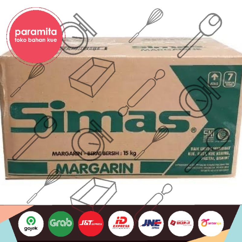 Simas Margarin Repack 500 gram / 250 gram