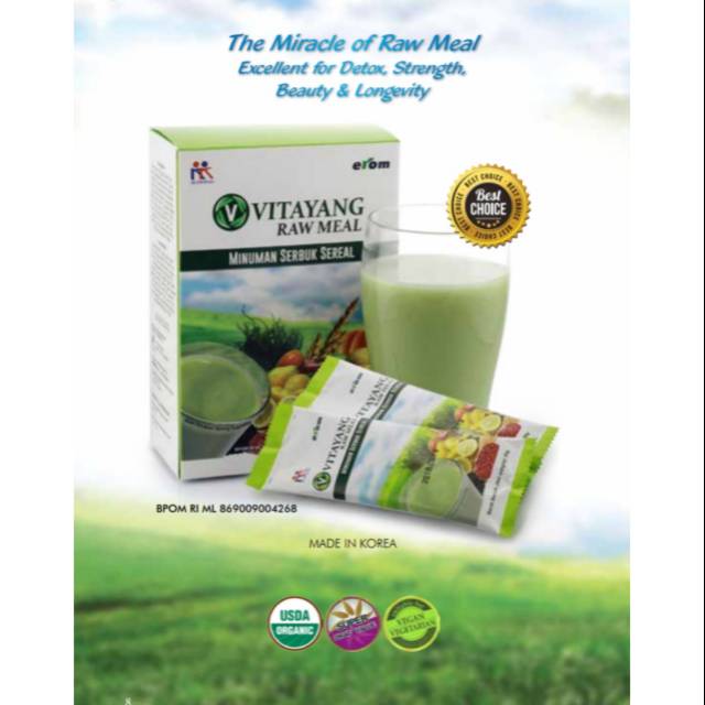Vitayang raw meal