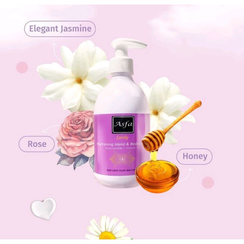 BODY LOTION ASFA BRIGHTENING & VIT E