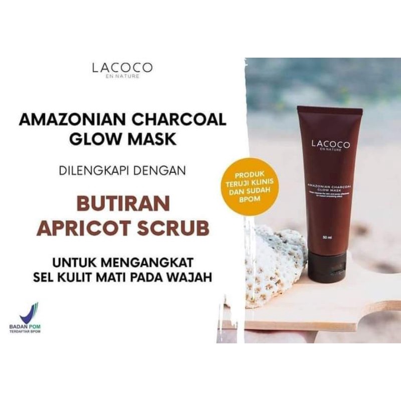 Lacoco amazonian Charcoal mask