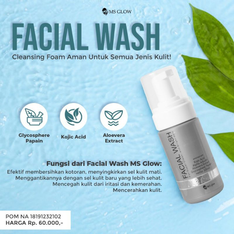 Facial Wash Ms Glow
