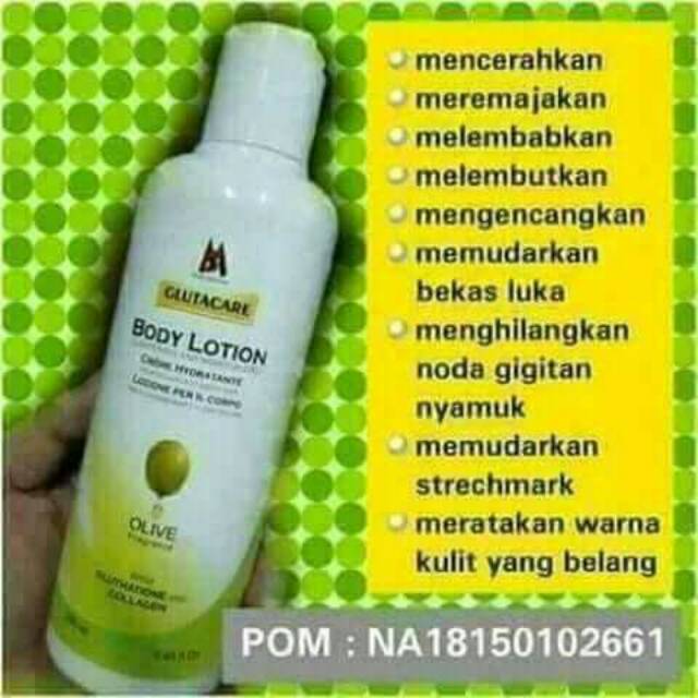 Body lotion glutacare