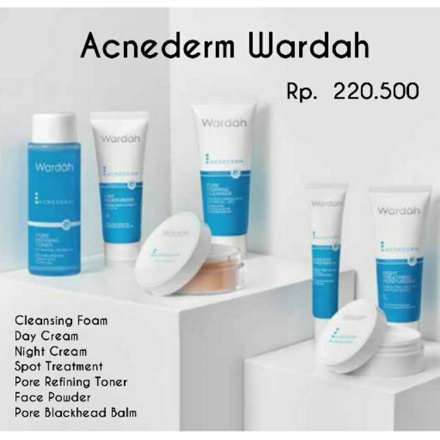 Wardah murah acnederm